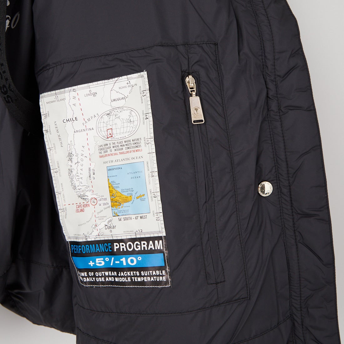 CAPE HORN [ケープホーン] ESQUEL / エスケル ダウンジャケット [D2542] 500 BLACK