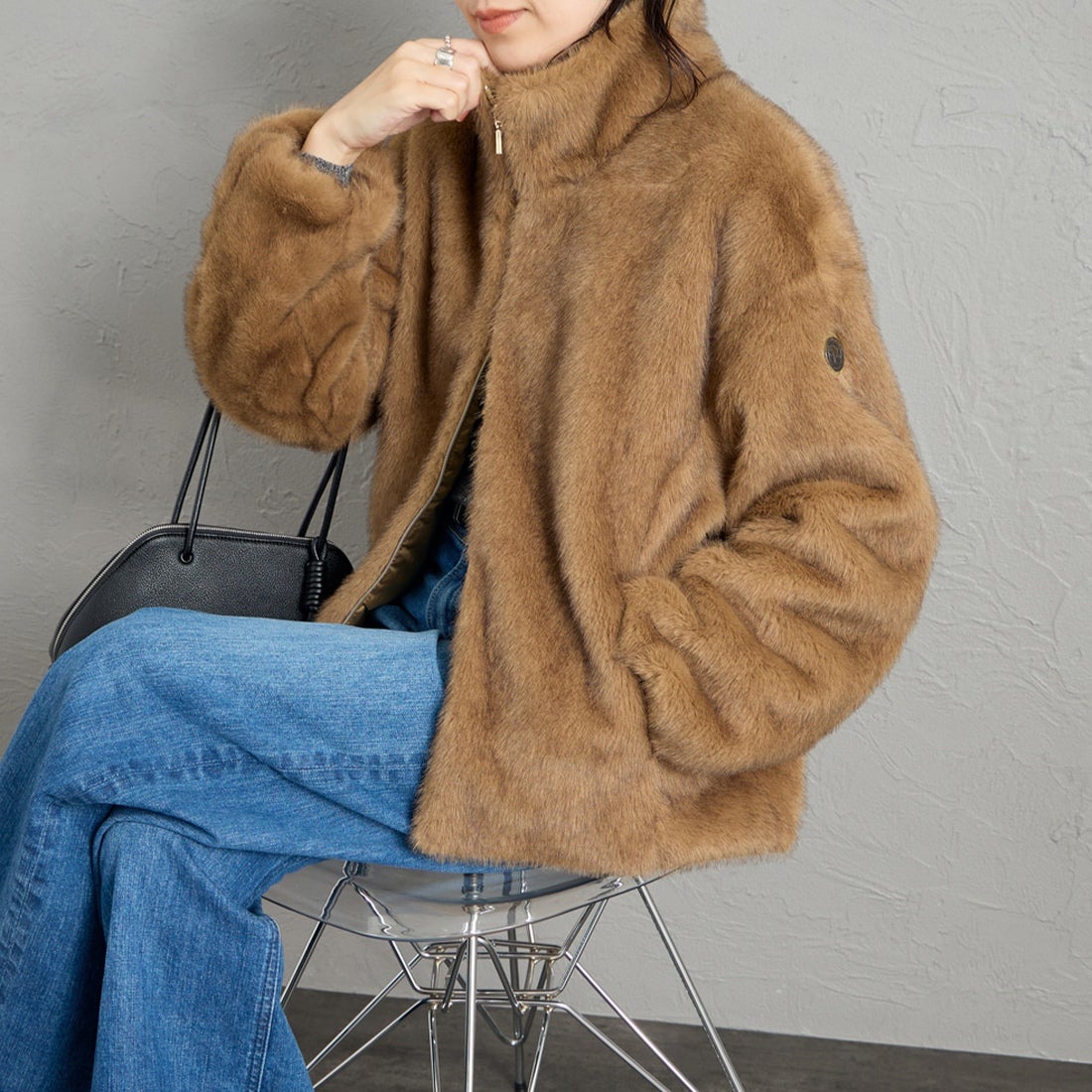 118 KAKI&&モデル身長：160cm 着用サイズ：40&&