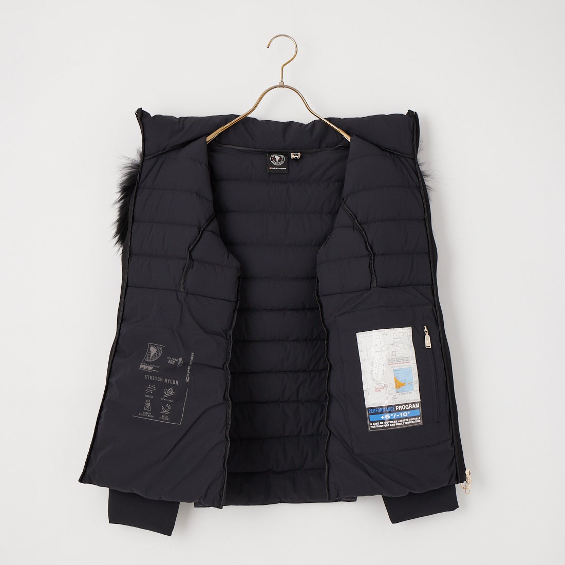 CAPE HORN [ケープホーン] SALTA MURMASKY / サルタ マーマスキー ダウンジャケット [D2576] 501 BLACK