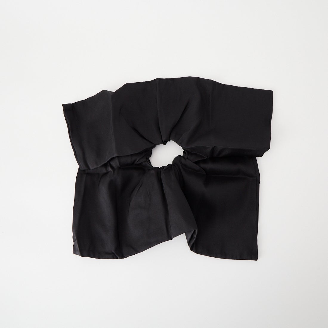heyep [ヘイップ] シルクスクエア ラージシュシュ [HP0224] BLACK