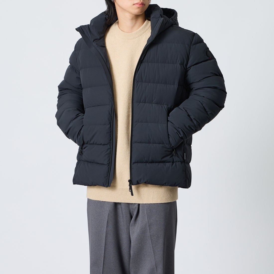 500 BLACK&&モデル身長：177cm 着用サイズ：50&&