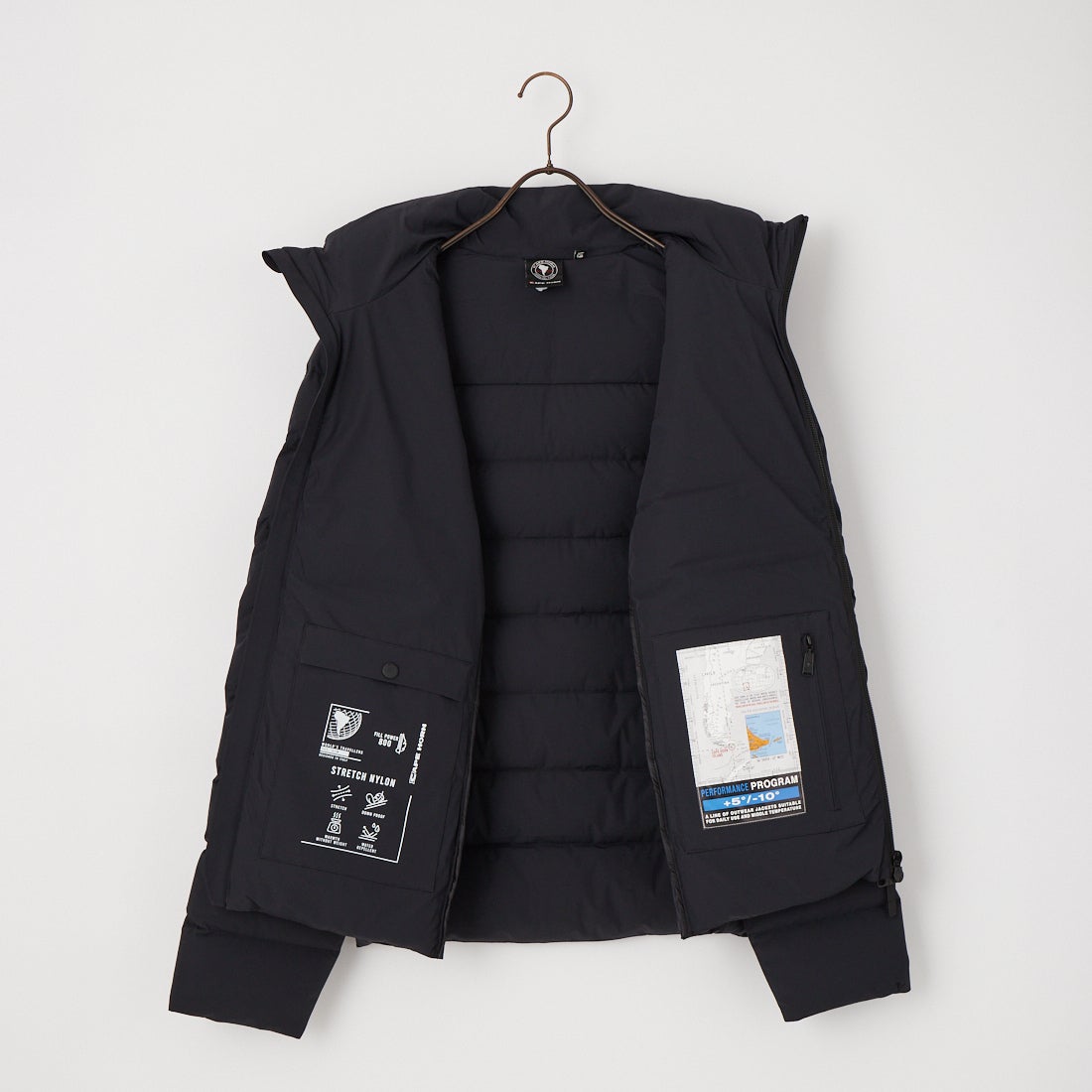 CAPE HORN [ケープホーン] WILLIAMS / ウィリアムズ ダウンジャケット [D1570] 500 BLACK