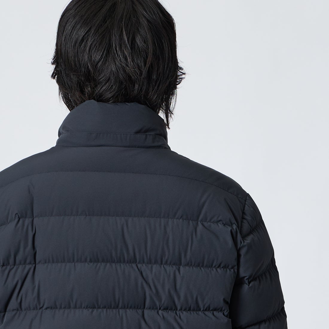 CAPE HORN [ケープホーン] WILLIAMS / ウィリアムズ ダウンジャケット [D1570] 500 BLACK &&モデル身長：177cm 着用サイズ：50&&