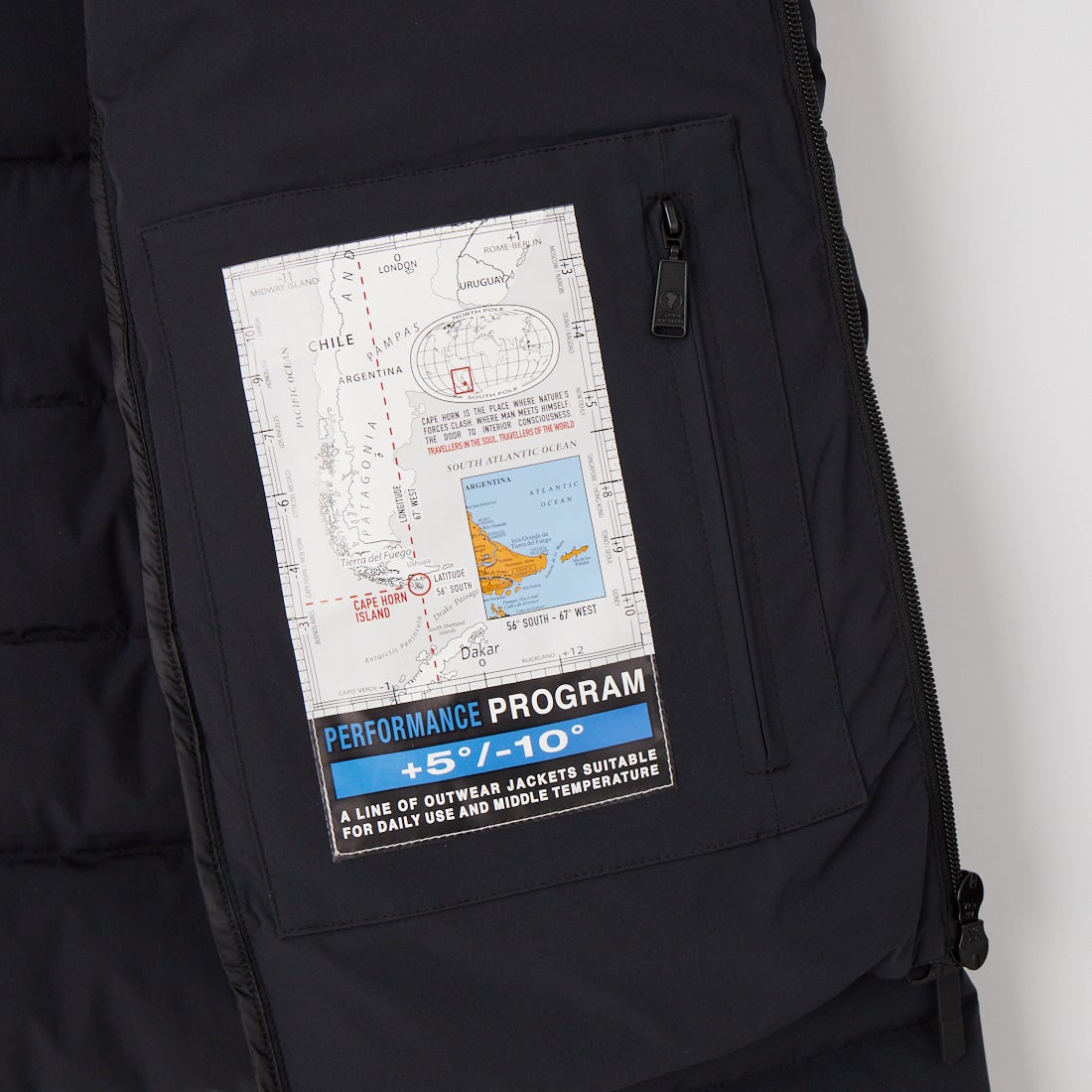 CAPE HORN [ケープホーン] WILLIAMS / ウィリアムズ ダウンジャケット [D1570] 500 BLACK