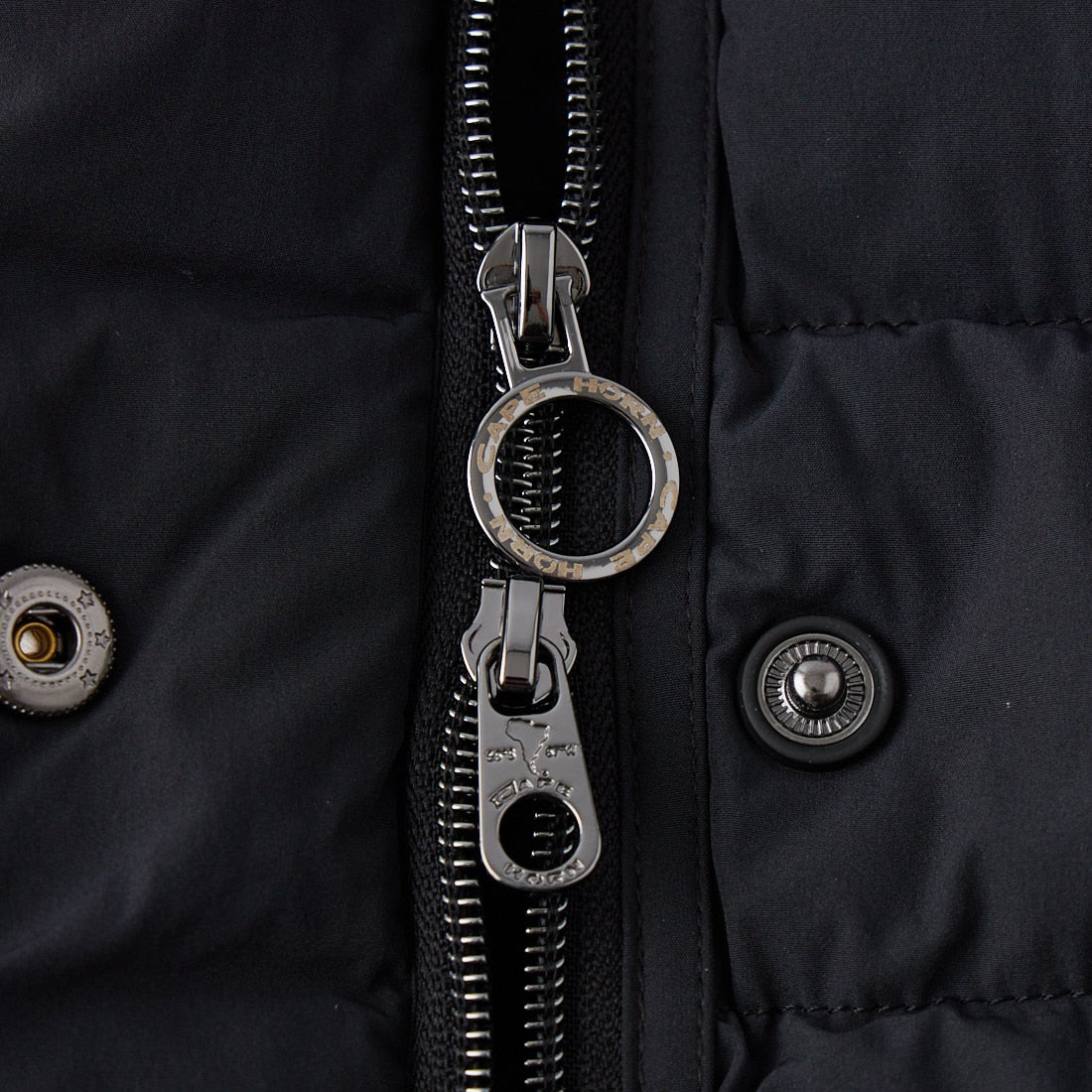 CAPE HORN [ケープホーン] SANTACRUZ / サンタクルーズ ダウンコート [D2570] 500 BLACK