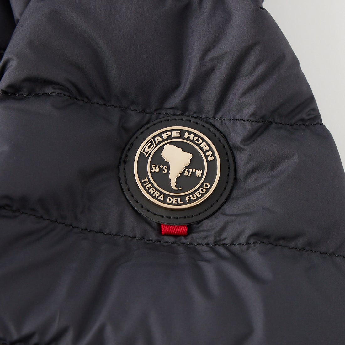 CAPE HORN [ケープホーン] USHUAIA / ウシュアイア フーデッド ダウンジャケット [D2543] 501 BLACK