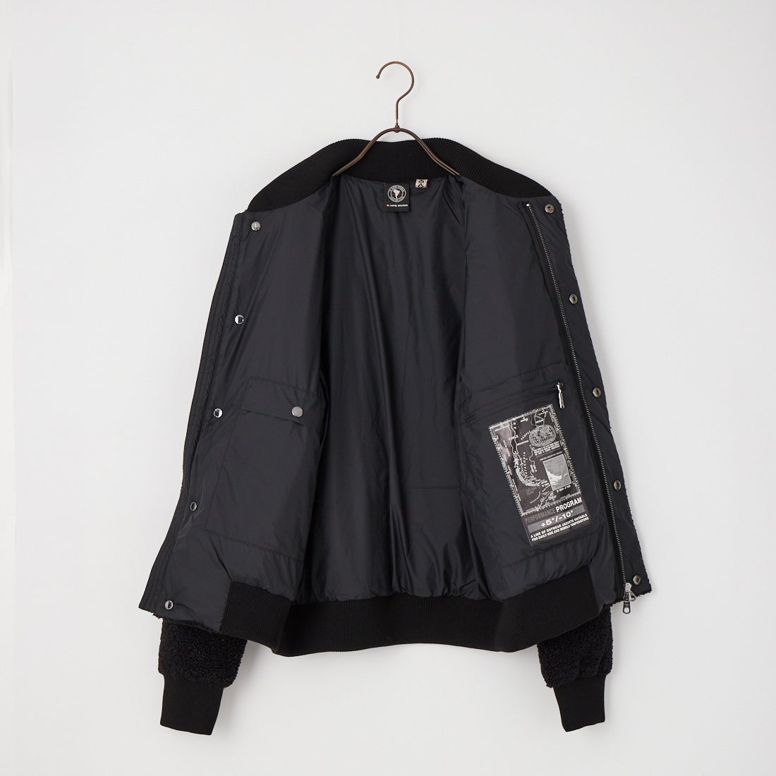 CAPE HORN [ケープホーン] PENCO / ペンコ ボアダウンジャケット [D1590] 500 BLACK