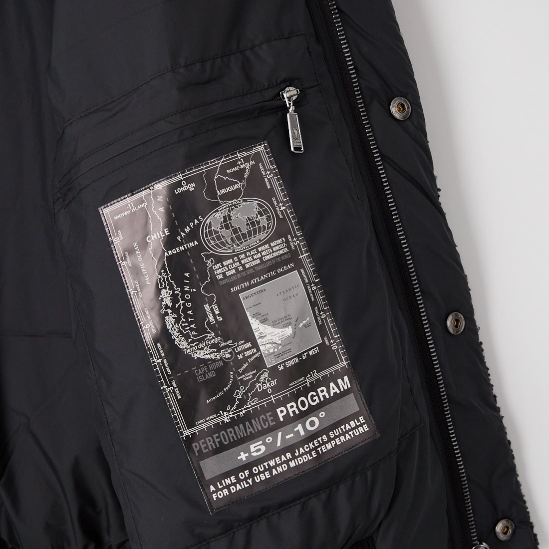 CAPE HORN [ケープホーン] PENCO / ペンコ ボアダウンジャケット [D1590] 500 BLACK