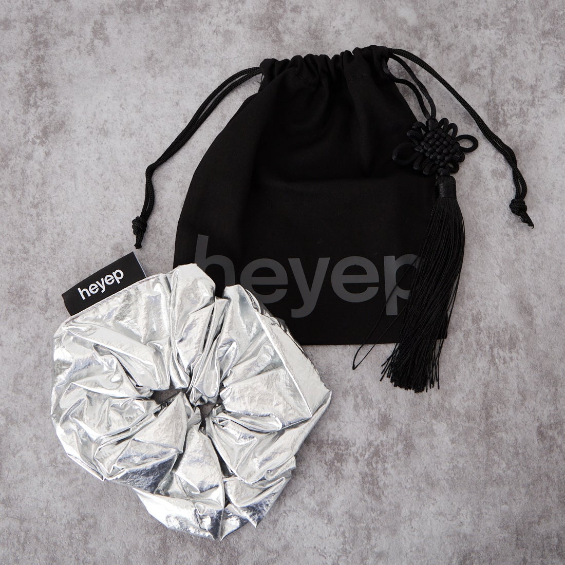 heyep [ヘイップ] グロス シュシュ [HP08226] SILVER