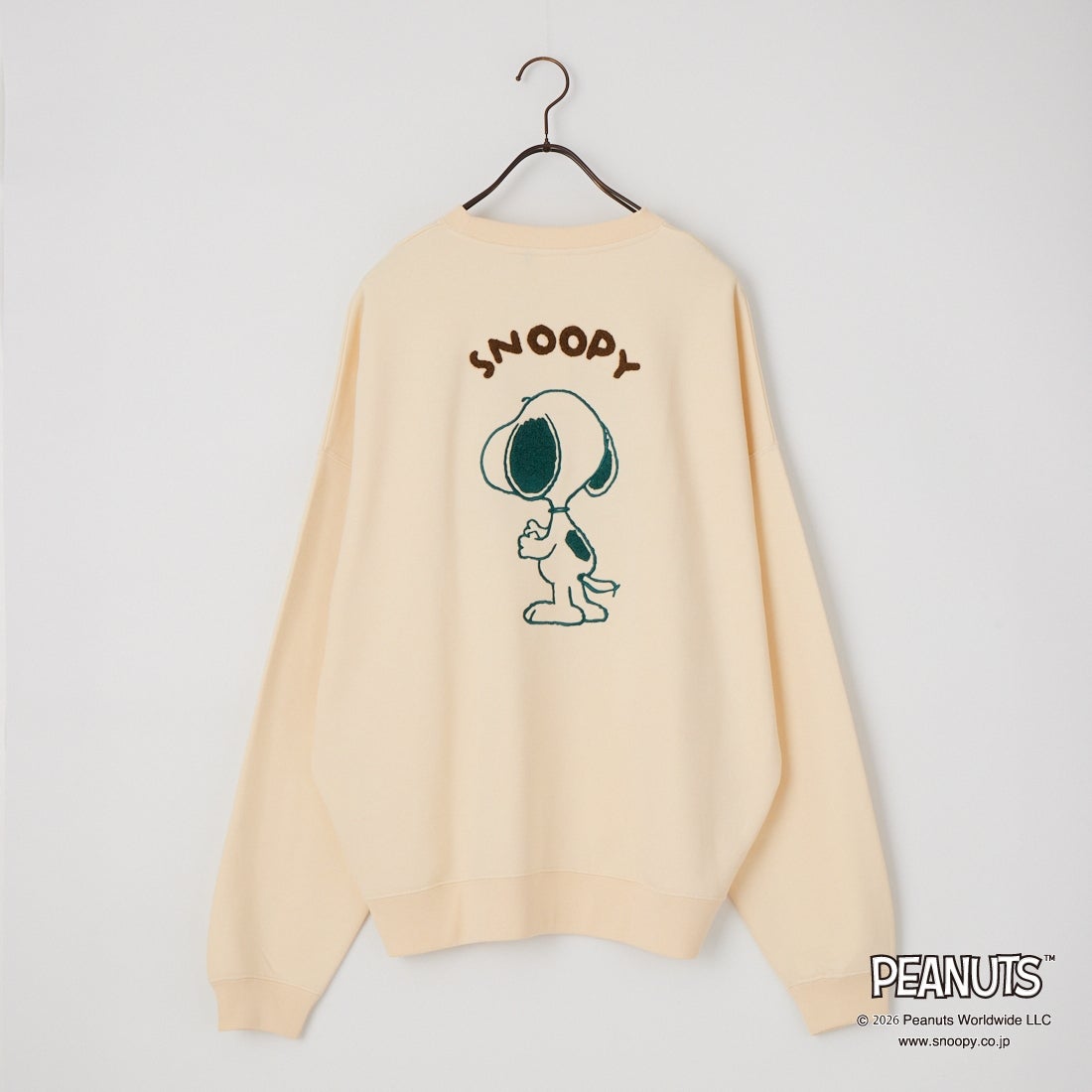 PEANUTS × JEANS FACTORY [ピーナッツ × ジーンズファクトリー] 別注 PEANUTS スヌーピー スウェット [JFC-264-087] OFF