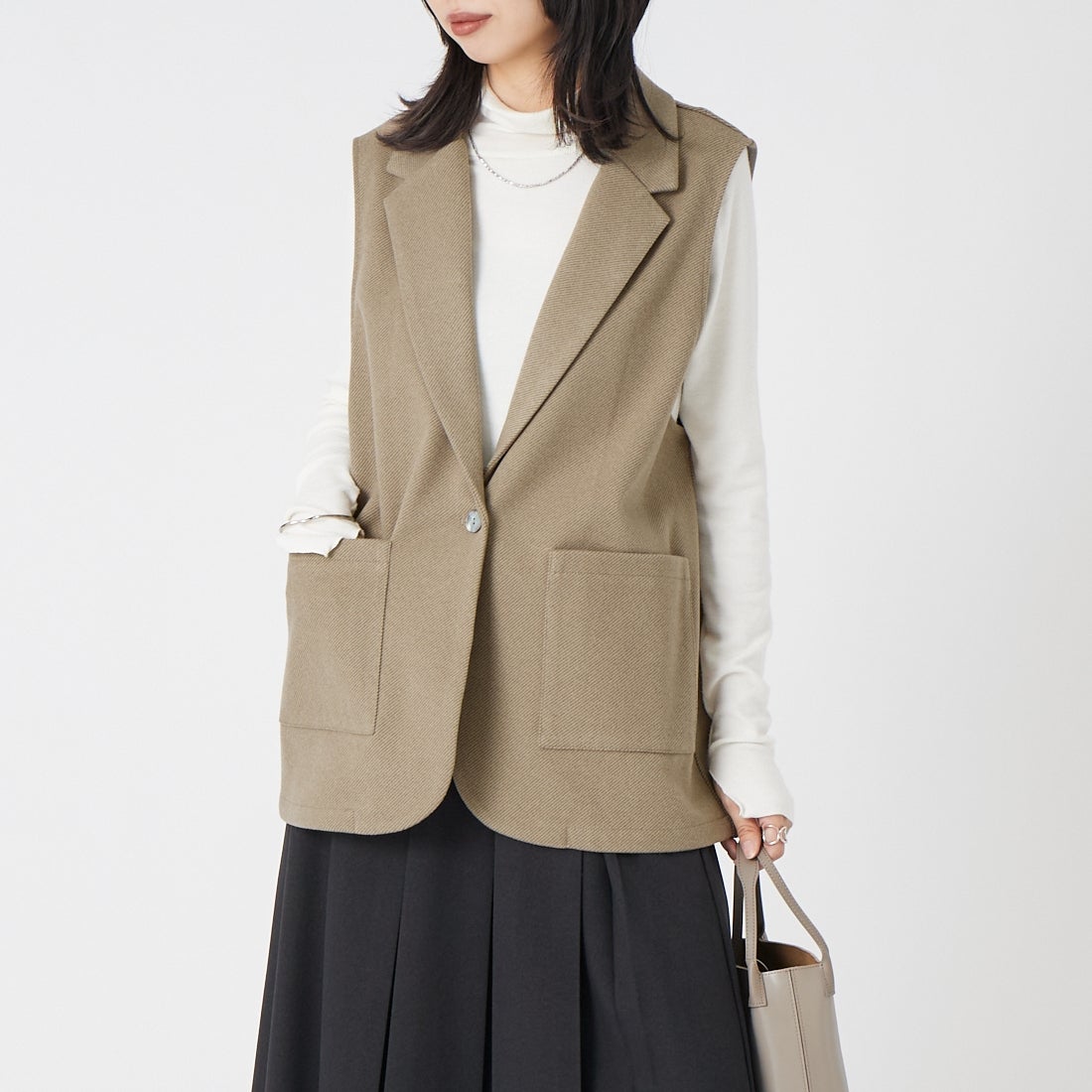 GREIGE&&モデル身長：162cm 着用サイズ：F&&