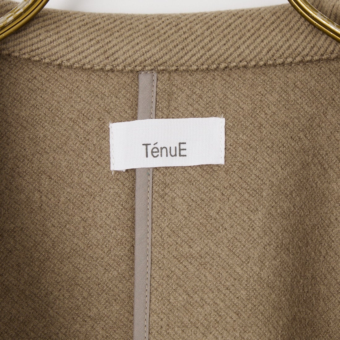 TenuE [テニュイ] ヘリンボーンテーラードジレ [26040215] GREIGE