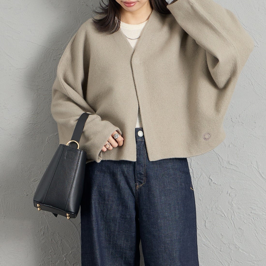 SANDY TAUP&&モデル身長：162cm 着用サイズ：1&&