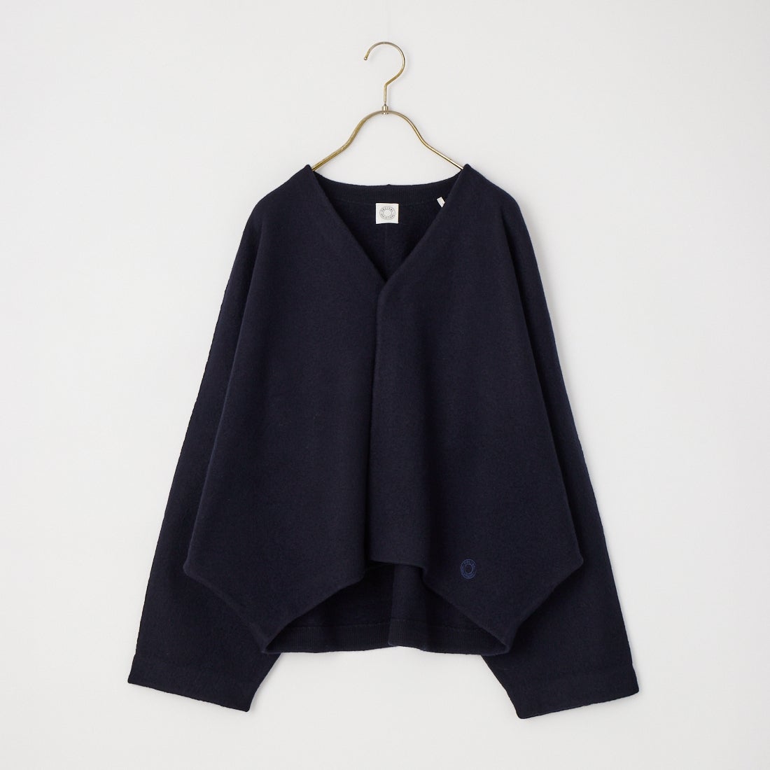 ORCIVAL [オーシバル] Vネックドルマンスリーブカーディガン [OR-D0151KKW] DK.NAVY