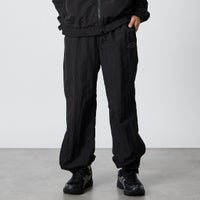 Saturdays NYC [サタデーズ ニューヨークシティ] Gino INT トレーニングパンツ [BBS66100] BLACK &&モデル身長：175cm 着用サイズ：M&&