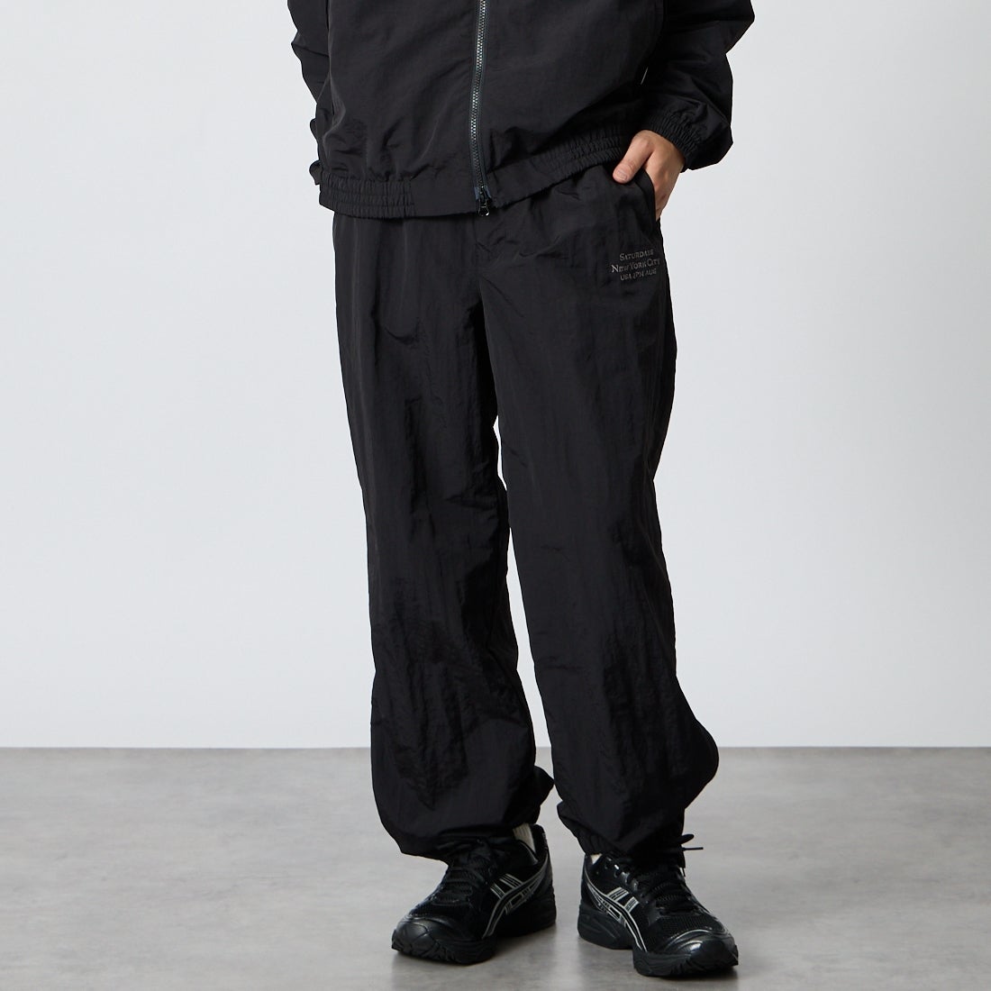 Saturdays NYC [サタデーズ ニューヨークシティ] Gino INT トレーニングパンツ [BBS66100] BLACK
