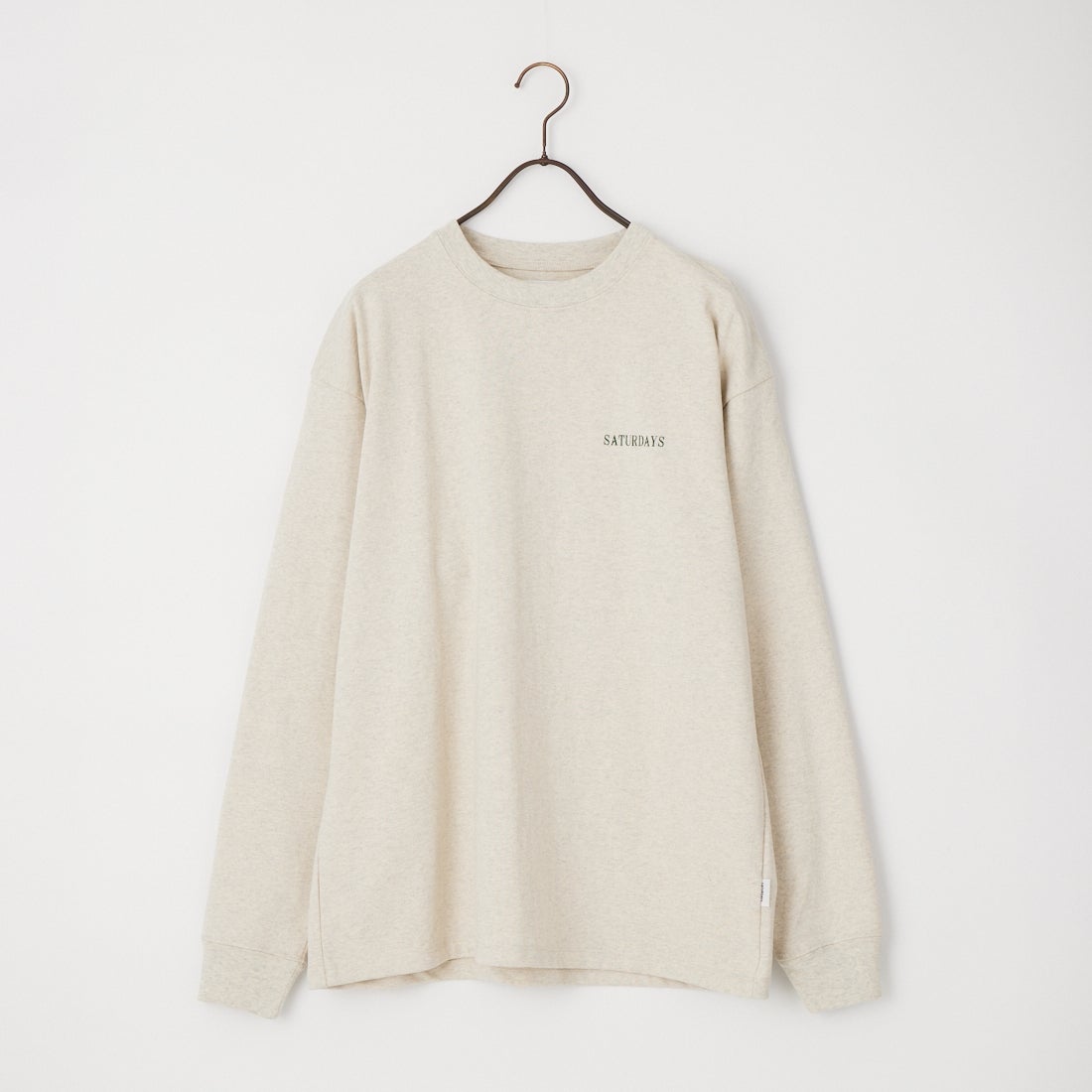 Saturdays NYC [サタデーズ ニューヨークシティ] ヴィンテージスポーツ ロングスリーブTシャツ [BBM66320] OATMEAL