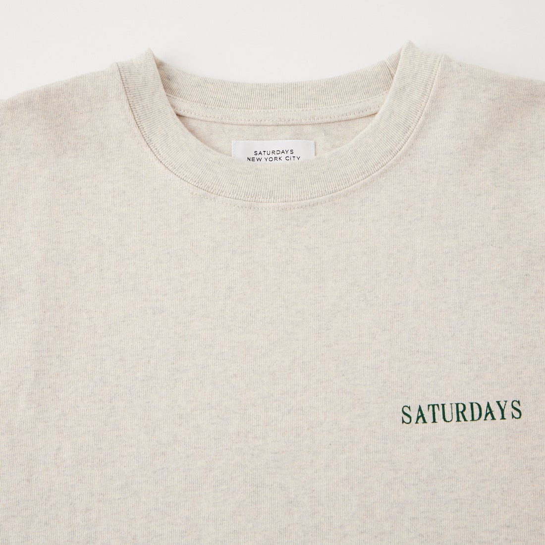 Saturdays NYC [サタデーズ ニューヨークシティ] ヴィンテージスポーツ ロングスリーブTシャツ [BBM66320] OATMEAL