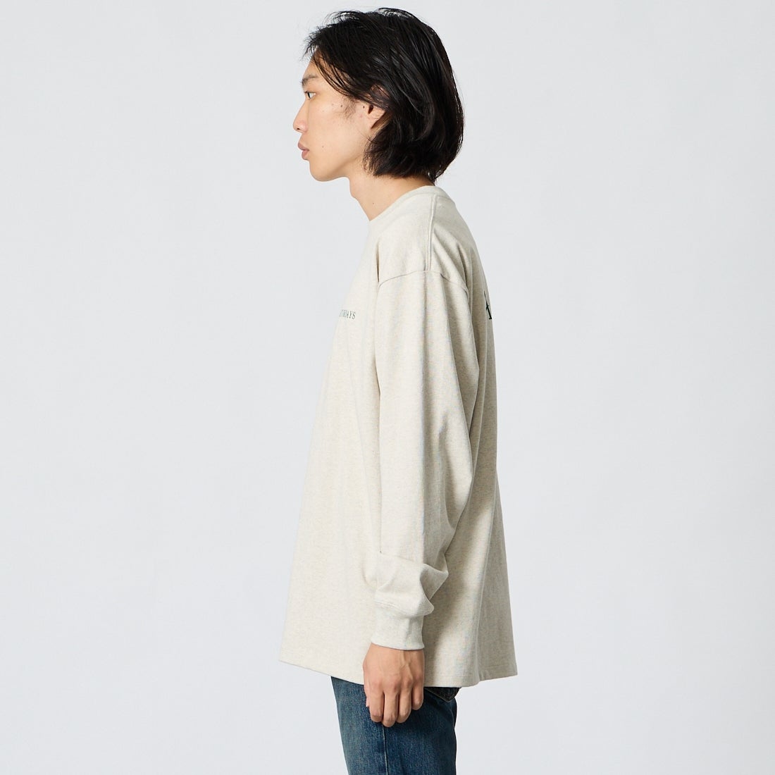 Saturdays NYC [サタデーズ ニューヨークシティ] ヴィンテージスポーツ ロングスリーブTシャツ [BBM66320] OATMEAL