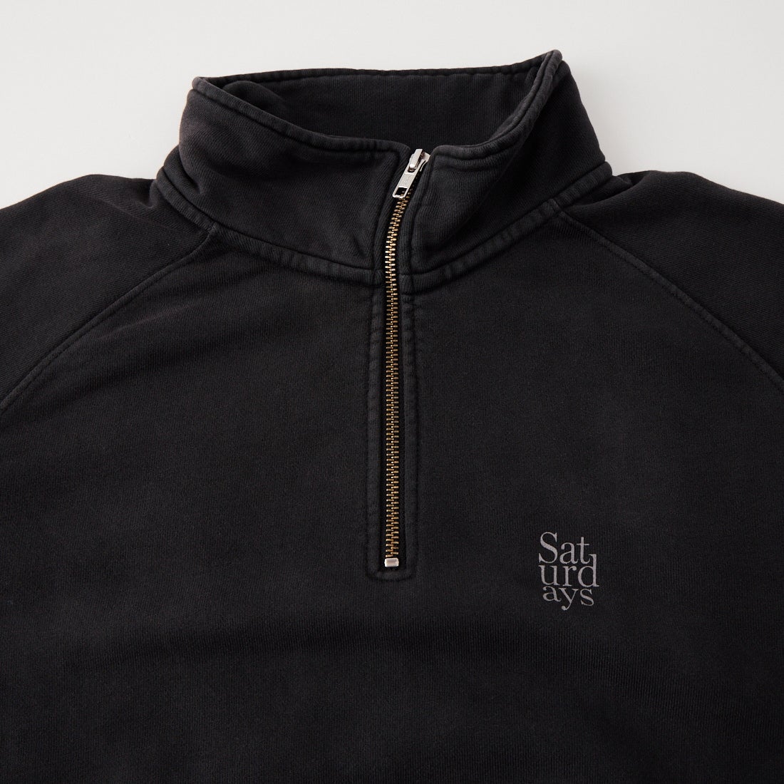 Saturdays NYC [サタデーズ ニューヨークシティ] K.K プルオーバー スウェットシャツ [BBM66280] FADE BLACK