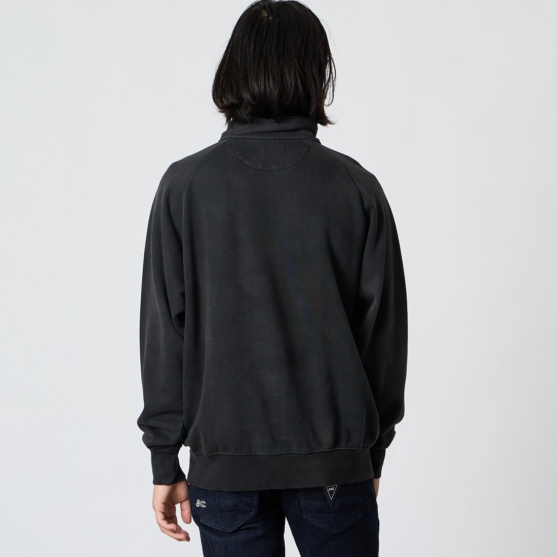 Saturdays NYC [サタデーズ ニューヨークシティ] K.K プルオーバー スウェットシャツ [BBM66280] FADE BLACK