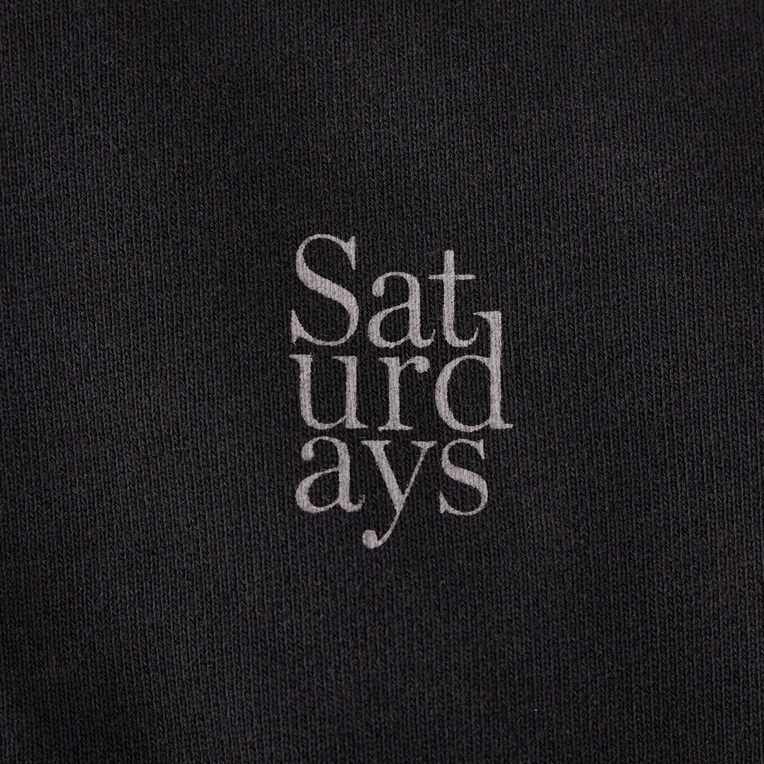 Saturdays NYC [サタデーズ ニューヨークシティ] K.K プルオーバー スウェットシャツ [BBM66280] FADE BLACK