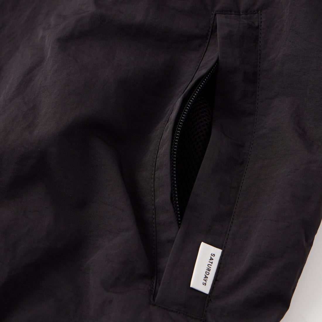 Saturdays NYC [サタデーズ ニューヨークシティ] Everett INT トレーニングジャケット [BBL66040] BLACK