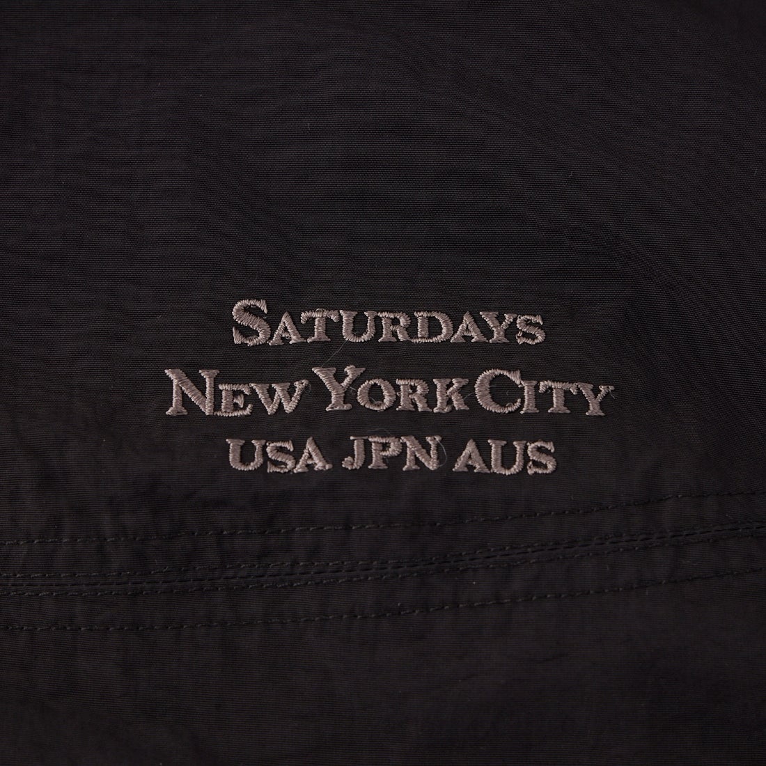 Saturdays NYC [サタデーズ ニューヨークシティ] Everett INT トレーニングジャケット [BBL66040] BLACK