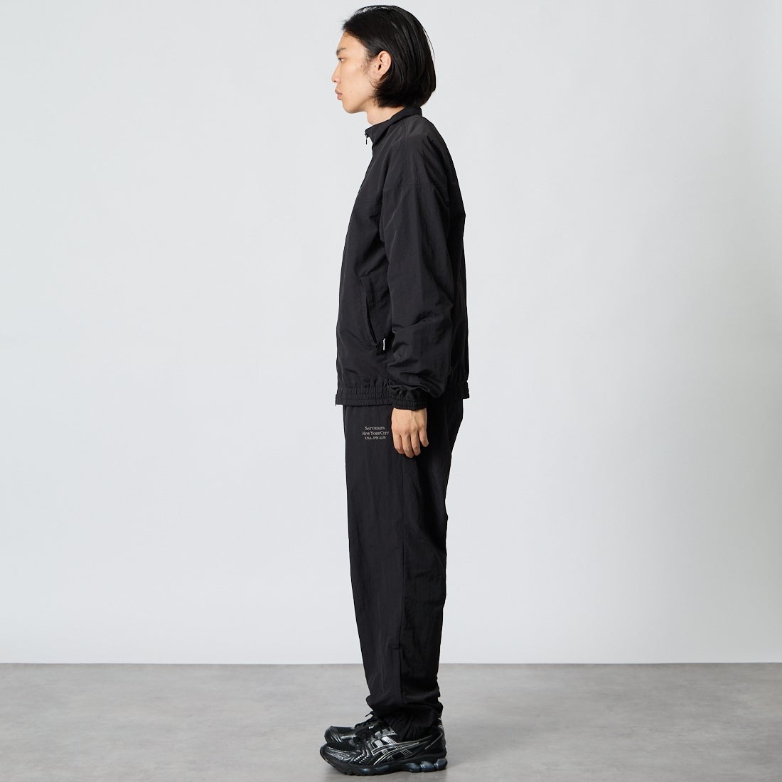Saturdays NYC [サタデーズ ニューヨークシティ] Everett INT トレーニングジャケット [BBL66040] BLACK