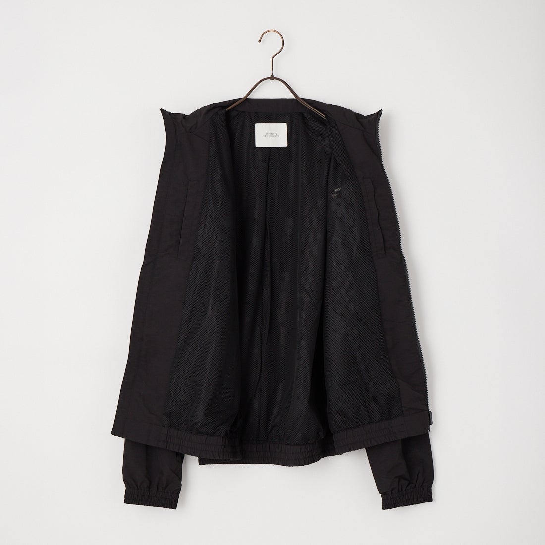Saturdays NYC [サタデーズ ニューヨークシティ] Everett INT トレーニングジャケット [BBL66040] BLACK