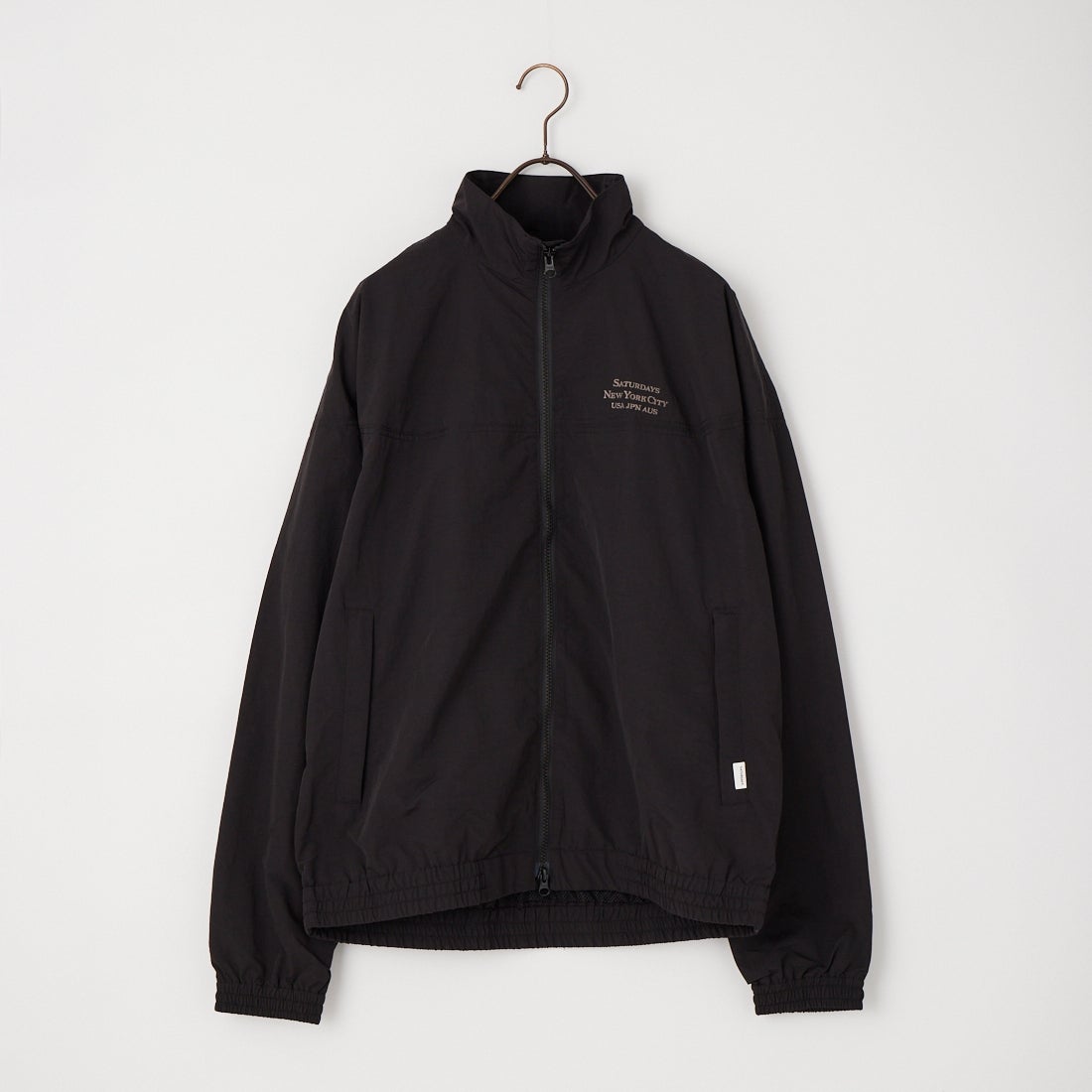 Saturdays NYC [サタデーズ ニューヨークシティ] Everett INT トレーニングジャケット [BBL66040] BLACK