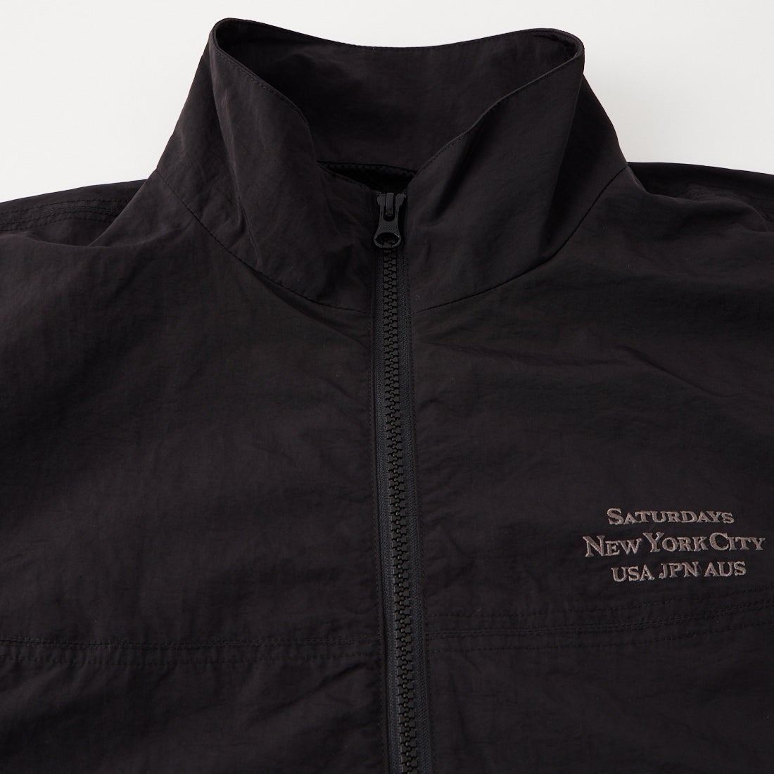 Saturdays NYC [サタデーズ ニューヨークシティ] Everett INT トレーニングジャケット [BBL66040] BLACK