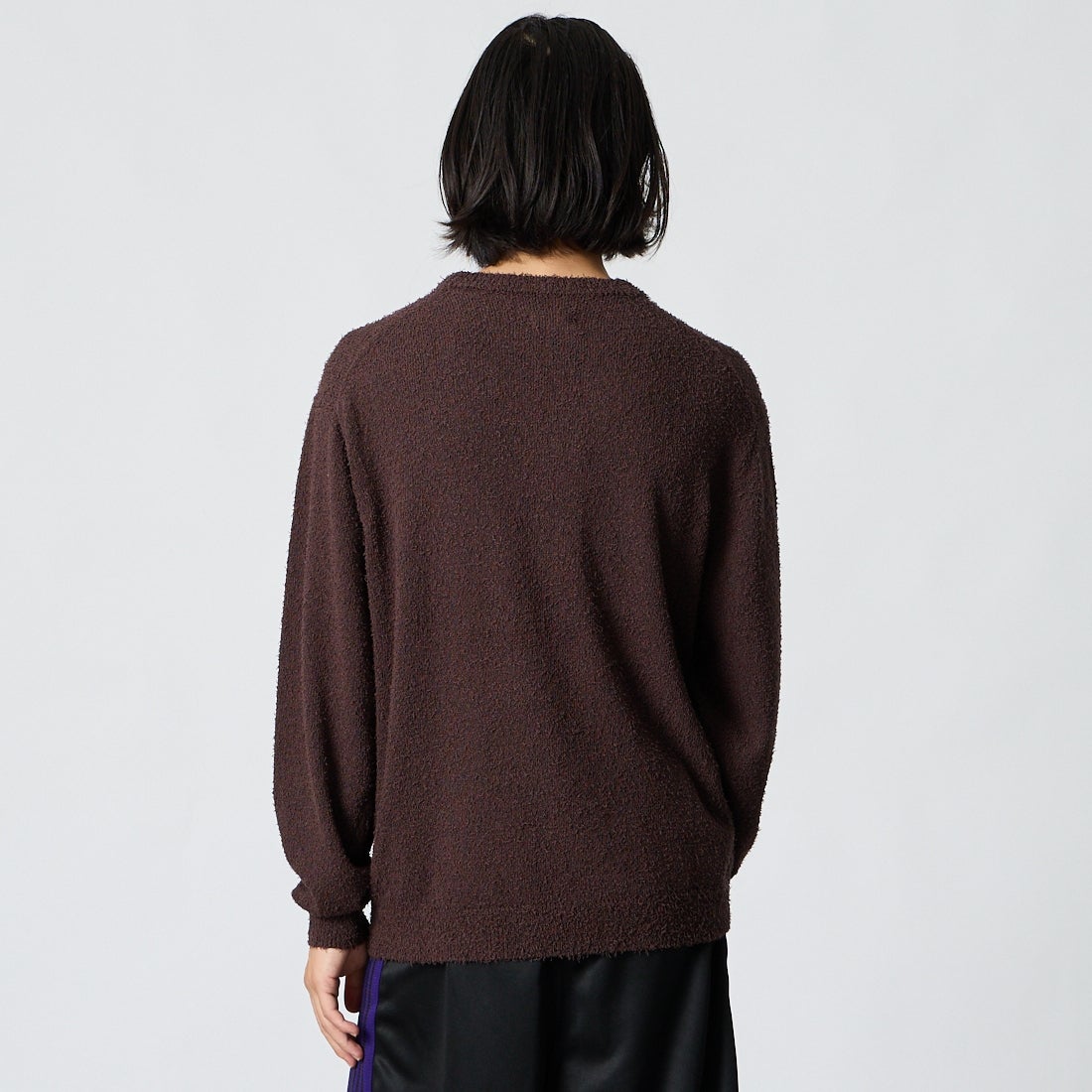 Saturdays NYC [サタデーズ ニューヨークシティ] グレッグ ループヤーン セーター [BBM66130] DK BROWN