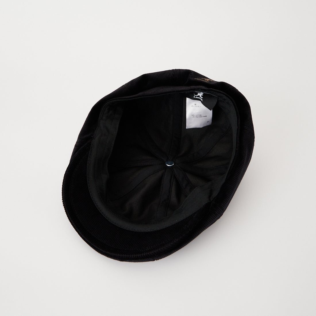 KANGOL [カンゴール] HAWKER コーデュロイハンチング [233069624] 01 BLACK