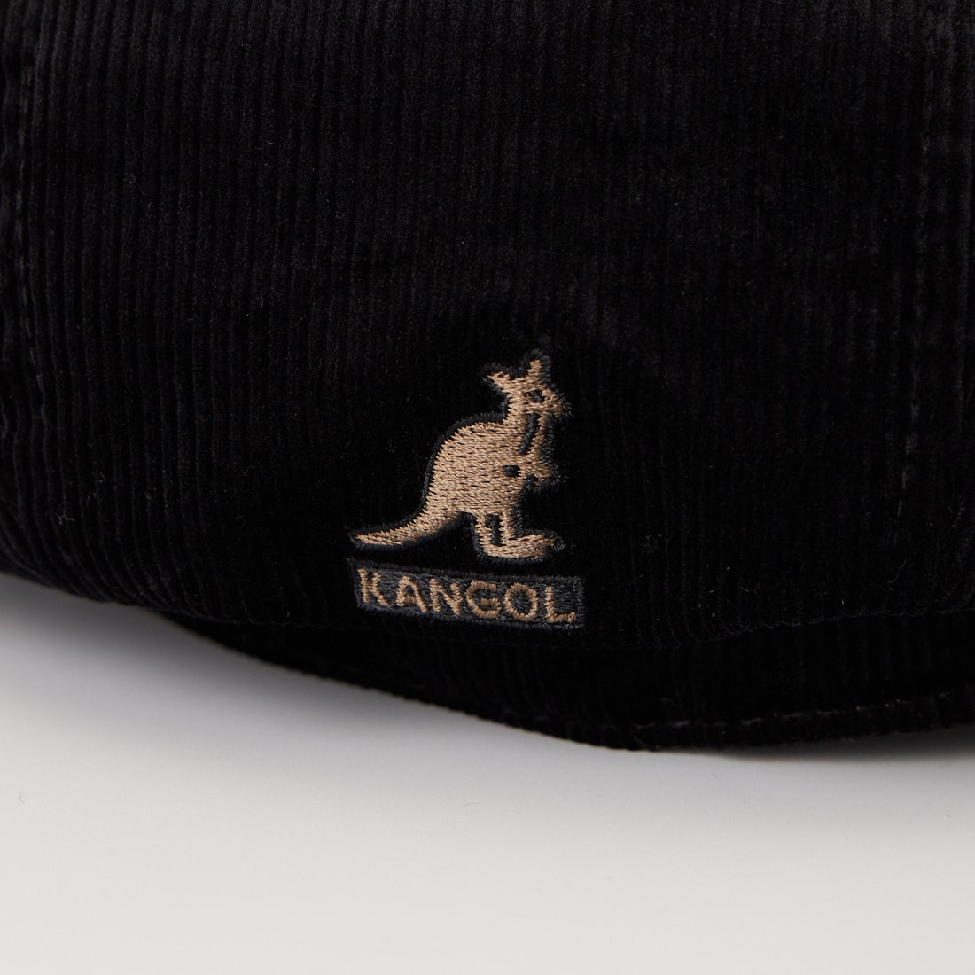 KANGOL [カンゴール] HAWKER コーデュロイハンチング [233069624] 01 BLACK