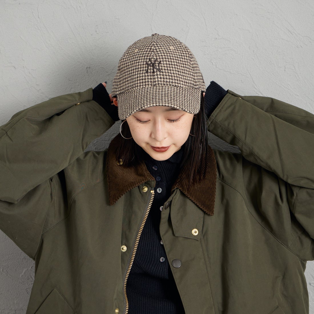NEW ERA [ニューエラ] 別注 9TWENTY ウールキャップ ニューヨーク・ヤンキース [15401136-JF] BEIGE