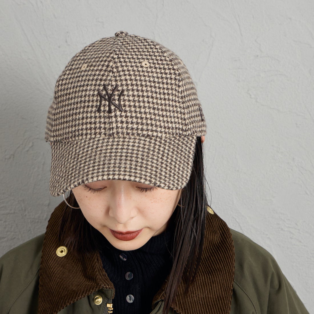 NEW ERA [ニューエラ] 別注 9TWENTY ウールキャップ ニューヨーク・ヤンキース [15401136-JF] BEIGE