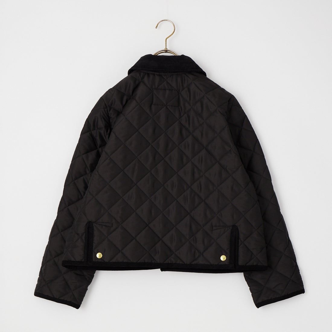 Traditional Weatherwear [トラディショナル ウェザーウェア] WAVERLY / ウェーバリー Aラインジップ [APQCO0552AA] AA01 BK/BK