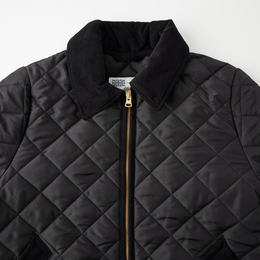 Traditional Weatherwear [トラディショナル ウェザーウェア] WAVERLY / ウェーバリー Aラインジップ [APQCO0552AA] AA01 BK/BK