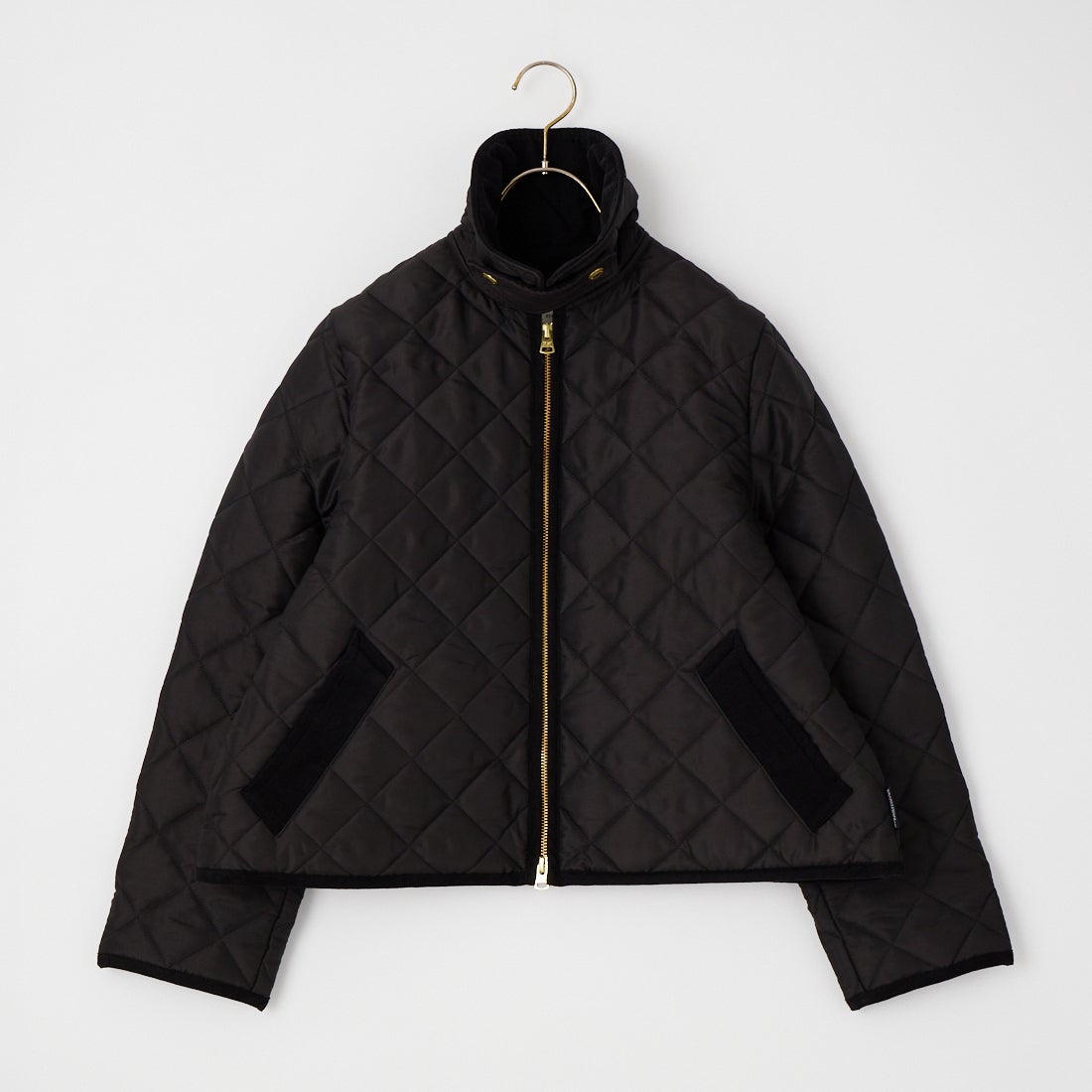 Traditional Weatherwear [トラディショナル ウェザーウェア] WAVERLY / ウェーバリー Aラインジップ [APQCO0552AA] AA01 BK/BK