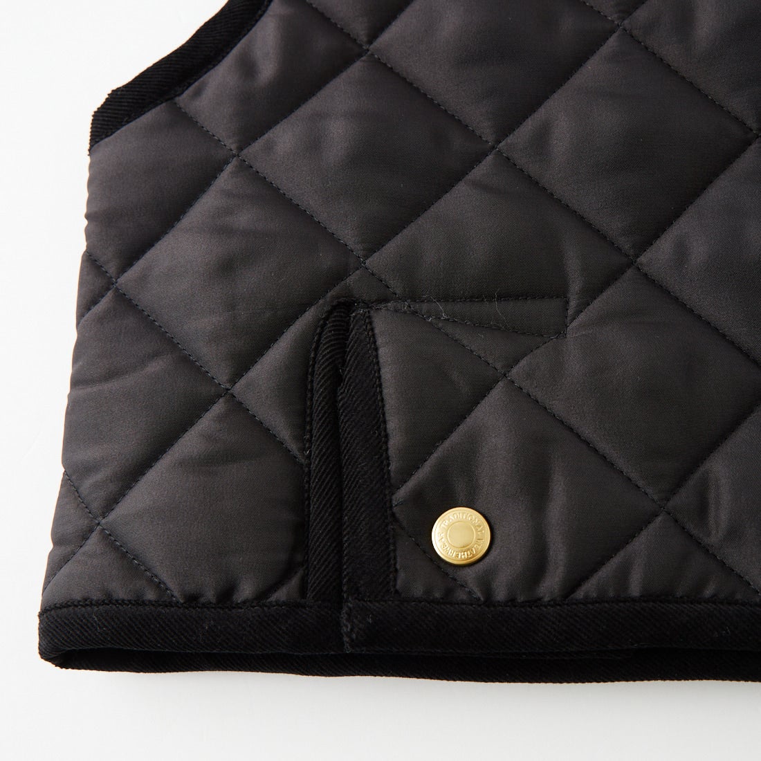Traditional Weatherwear [トラディショナル ウェザーウェア] ARKLEY GILET / アークリー ジレ [APQVS0308AA] AA01 BK/BK