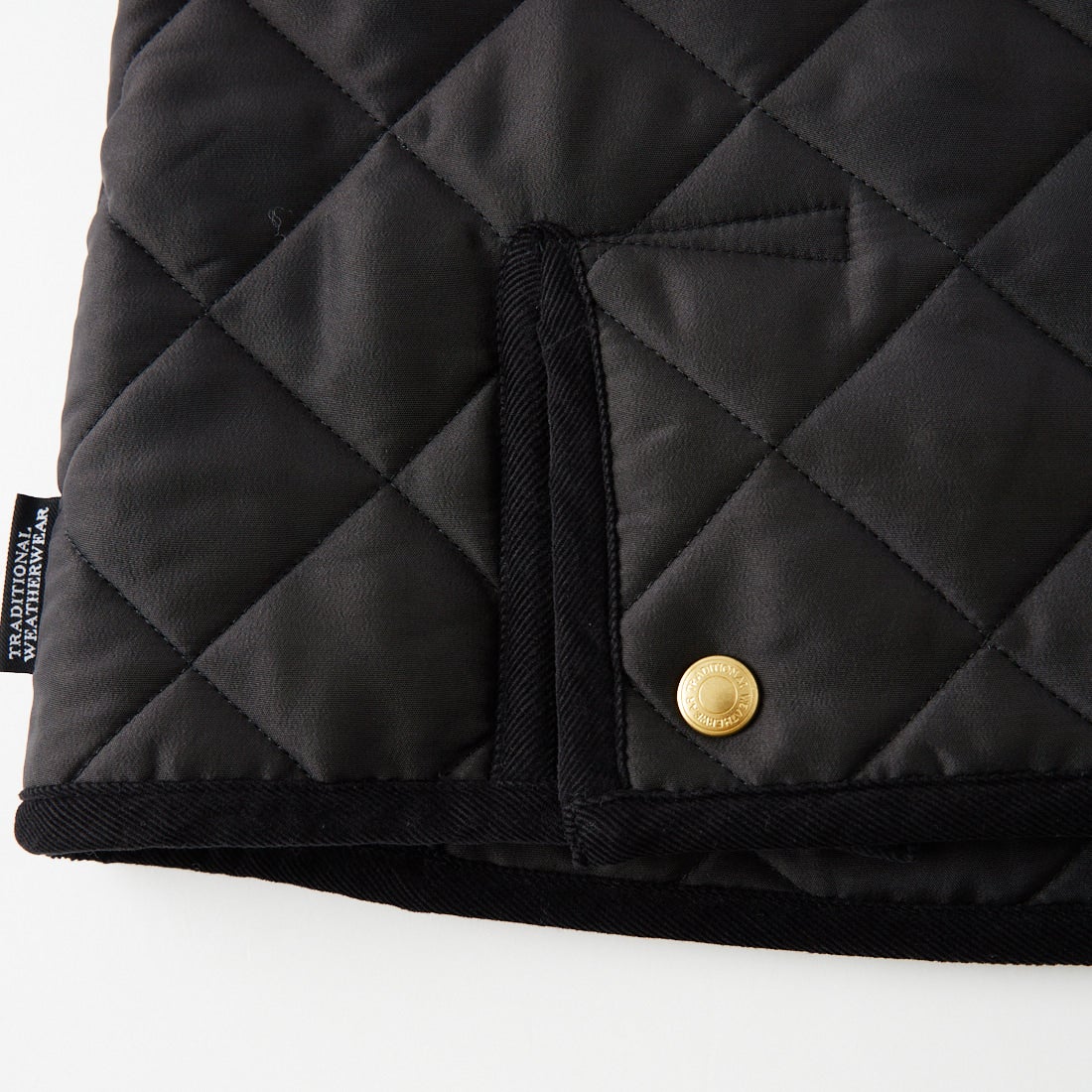 Traditional Weatherwear [トラディショナル ウェザーウェア] ARKLEY / アークリー Aライン [APQCO0484AA] AA01 BK/BK