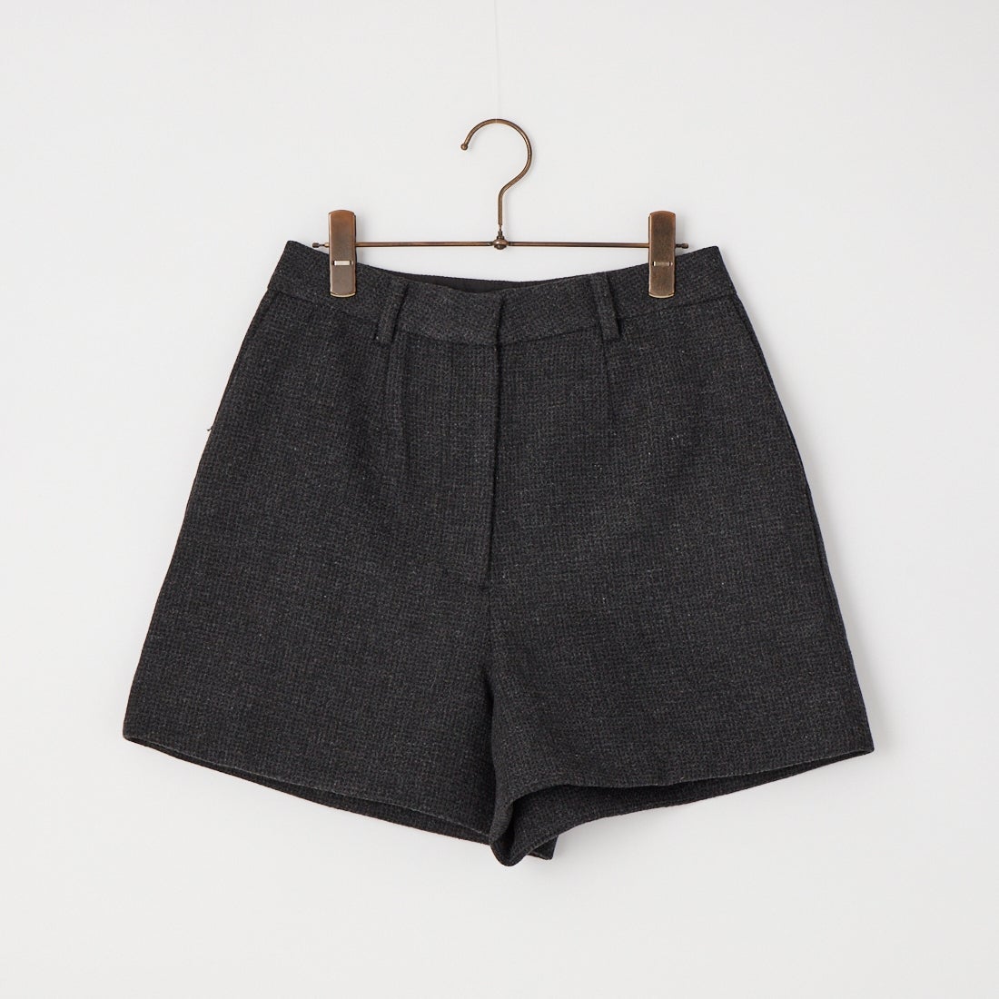 anuke [アンヌーク] ヘリンボーン ショートパンツ [62620718] C/GRY