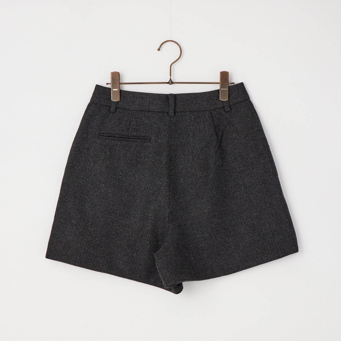 anuke [アンヌーク] ヘリンボーン ショートパンツ [62620718] C/GRY