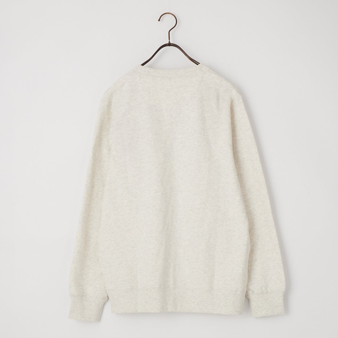Hanes [ヘインズ] クルーネックスウェットシャツ [HM4CE001] 01H H.WHIT