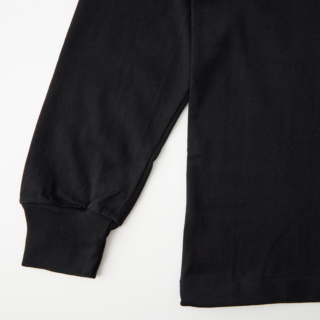 Hanes [ヘインズ] 1P クルーネックロングスリーブTシャツ [HM4-D202] 090 BLACK