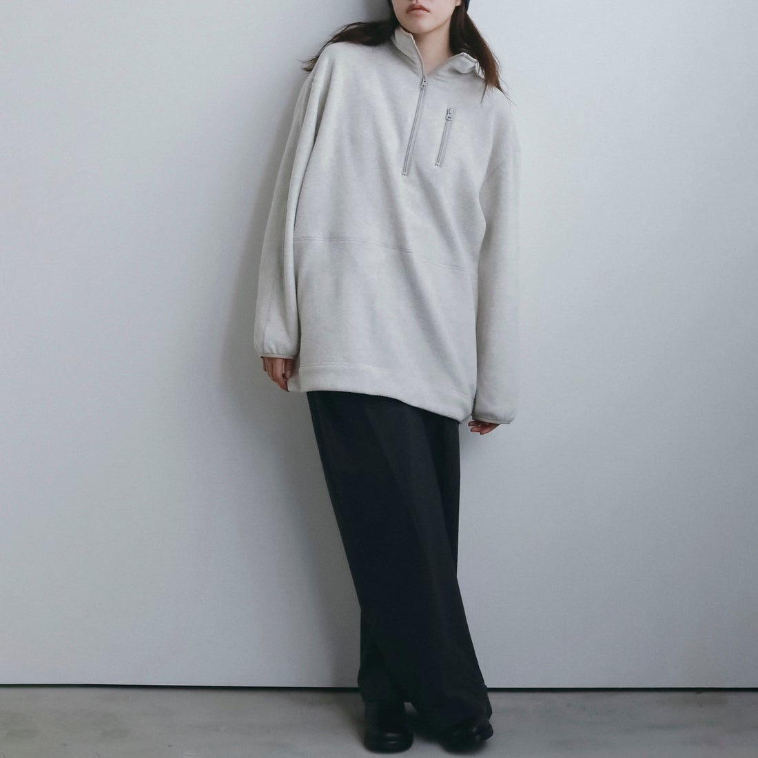 anuke [アンヌーク] FLEECE 2WAY ONEPIECE [62620307] OML
