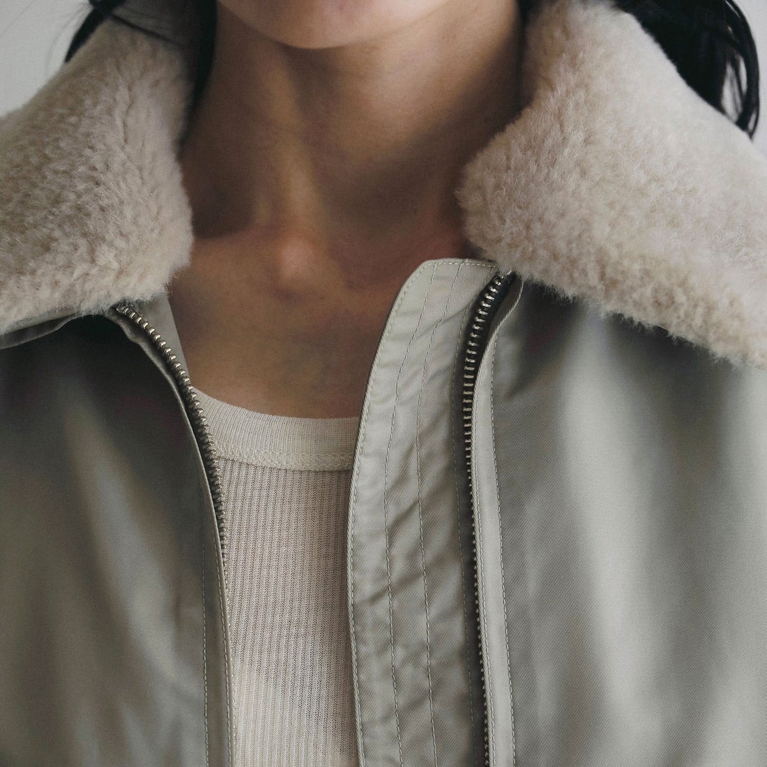 anuke [アンヌーク] MA-2 FLIGHT JACKET [62620201] OLV