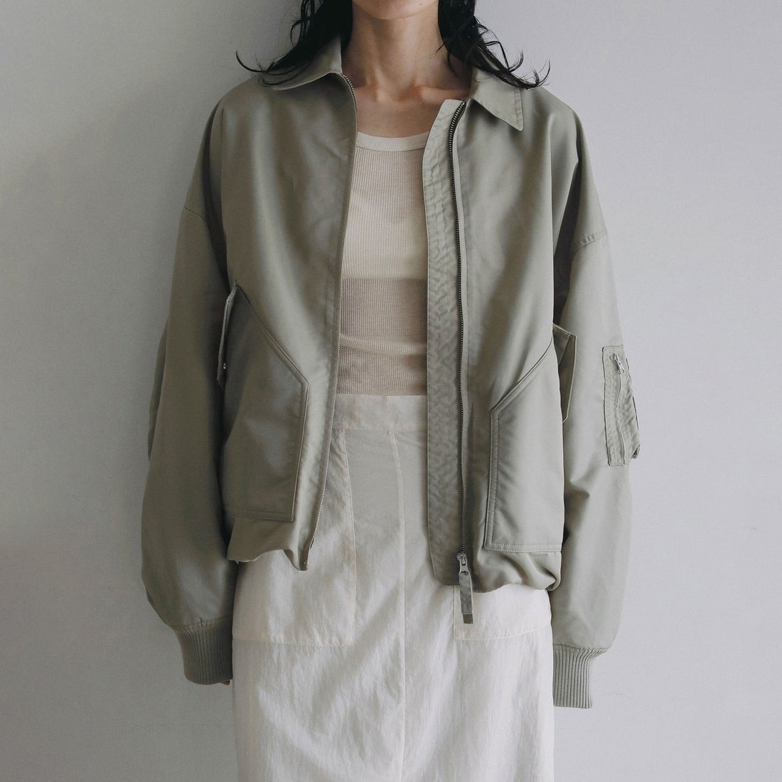 anuke [アンヌーク] MA-2 FLIGHT JACKET [62620201] OLV