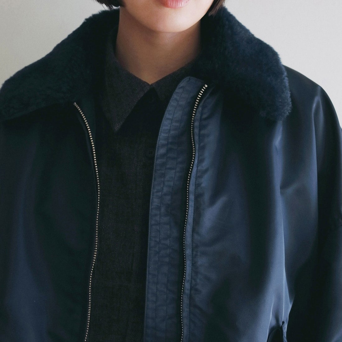 anuke [アンヌーク] MA-2 FLIGHT JACKET [62620201] NVY
